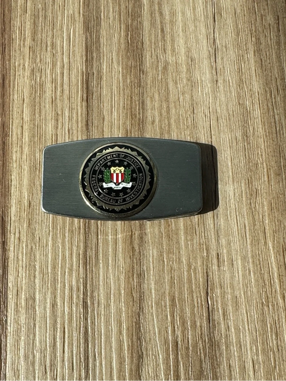 FBI money clip multi faceted